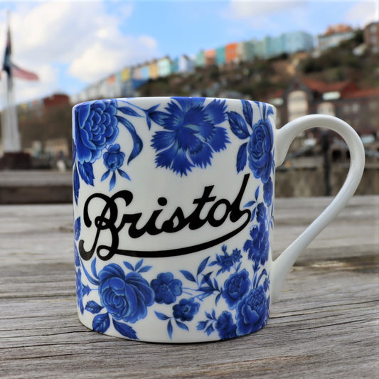 Bristol Blue Rose Mug