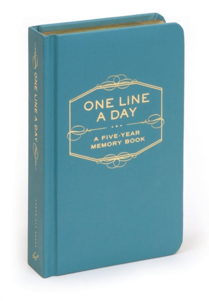 Blue One Line A Day Journal