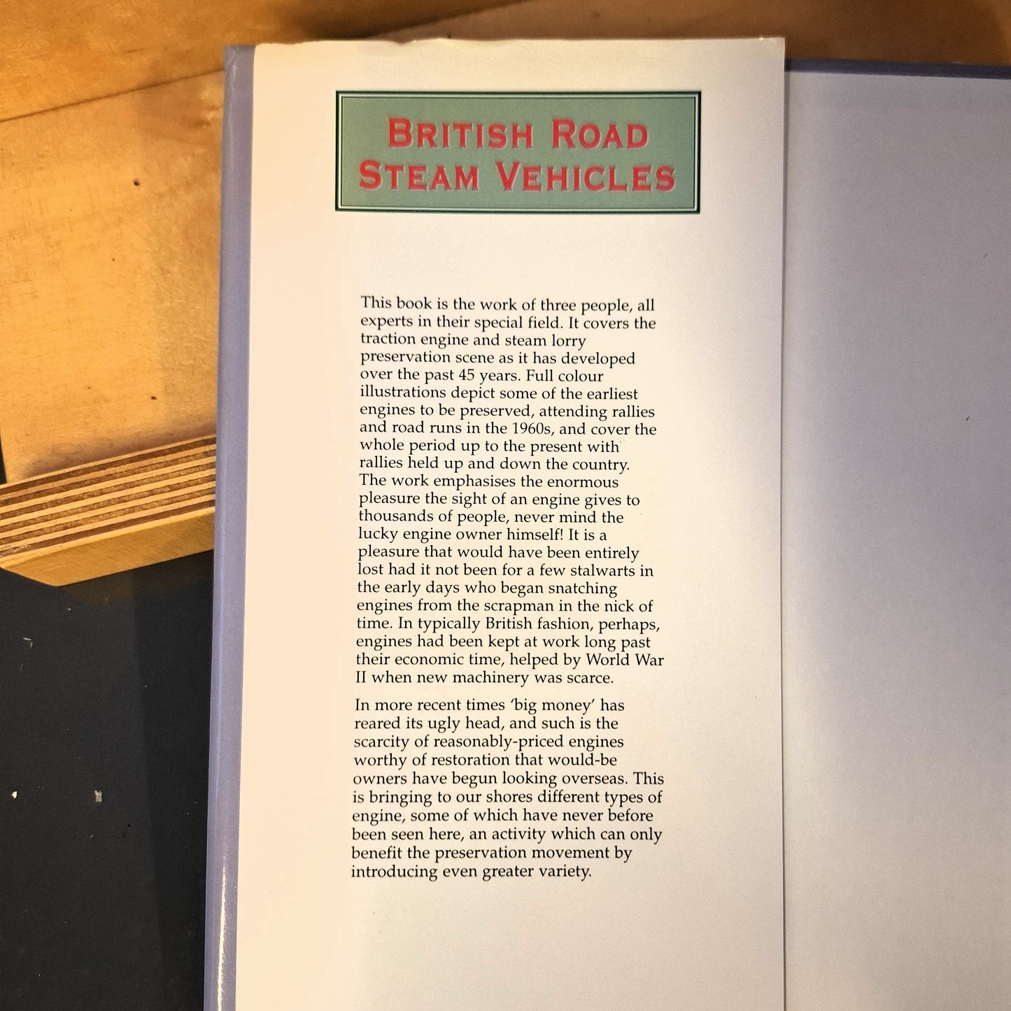 British Road Steam Vehicles