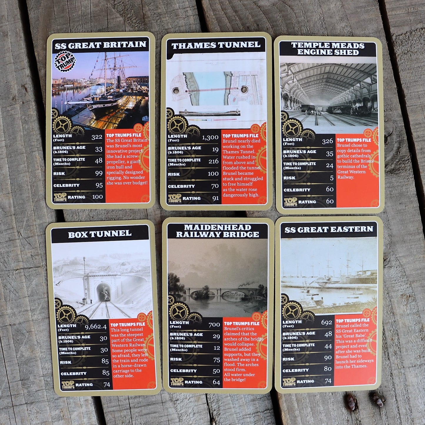 Brunel's Top Trumps