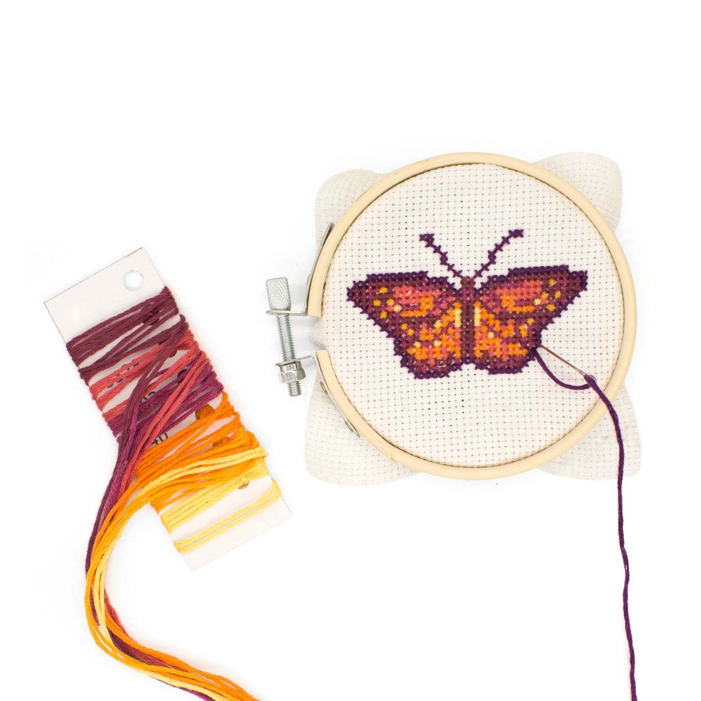 Mini Cross Stitch Embroidery Hoop