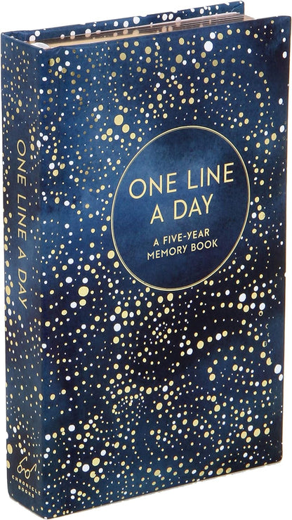 Celestial One Line A Day Journal