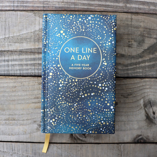 Celestial One Line A Day Journal