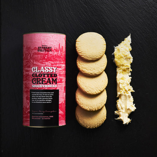 Classy Clotted Cream Shortbread