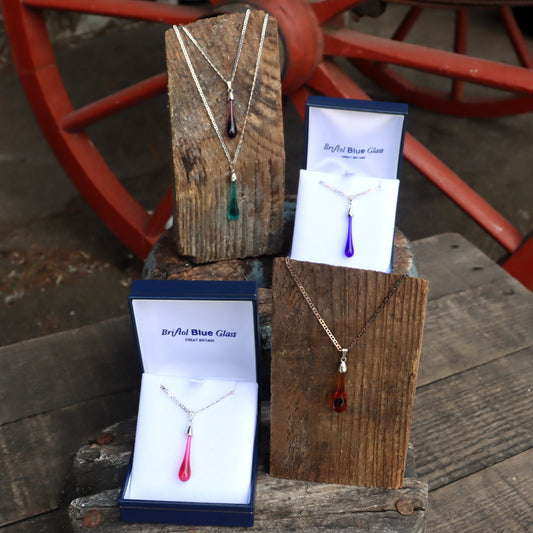 Drop Pendant Bristol Blue Glass