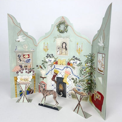 Festive Dutch Gable Advent Calendar