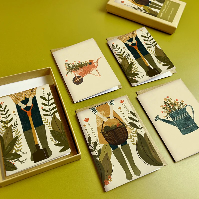 Gardening Mini Notecard Set