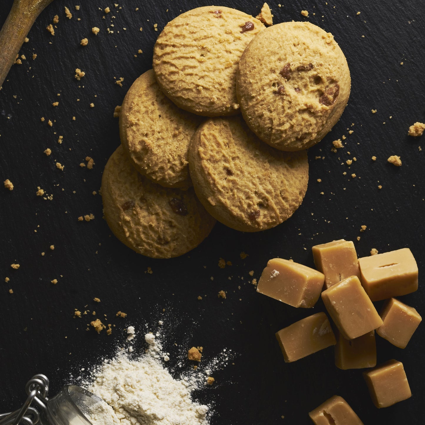 Delightful Fudge & Toffee Crisp Biscuits