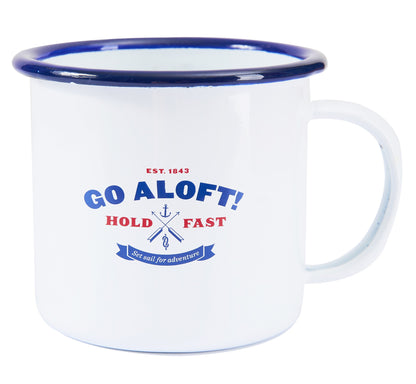 Go Aloft! Enamel Mug