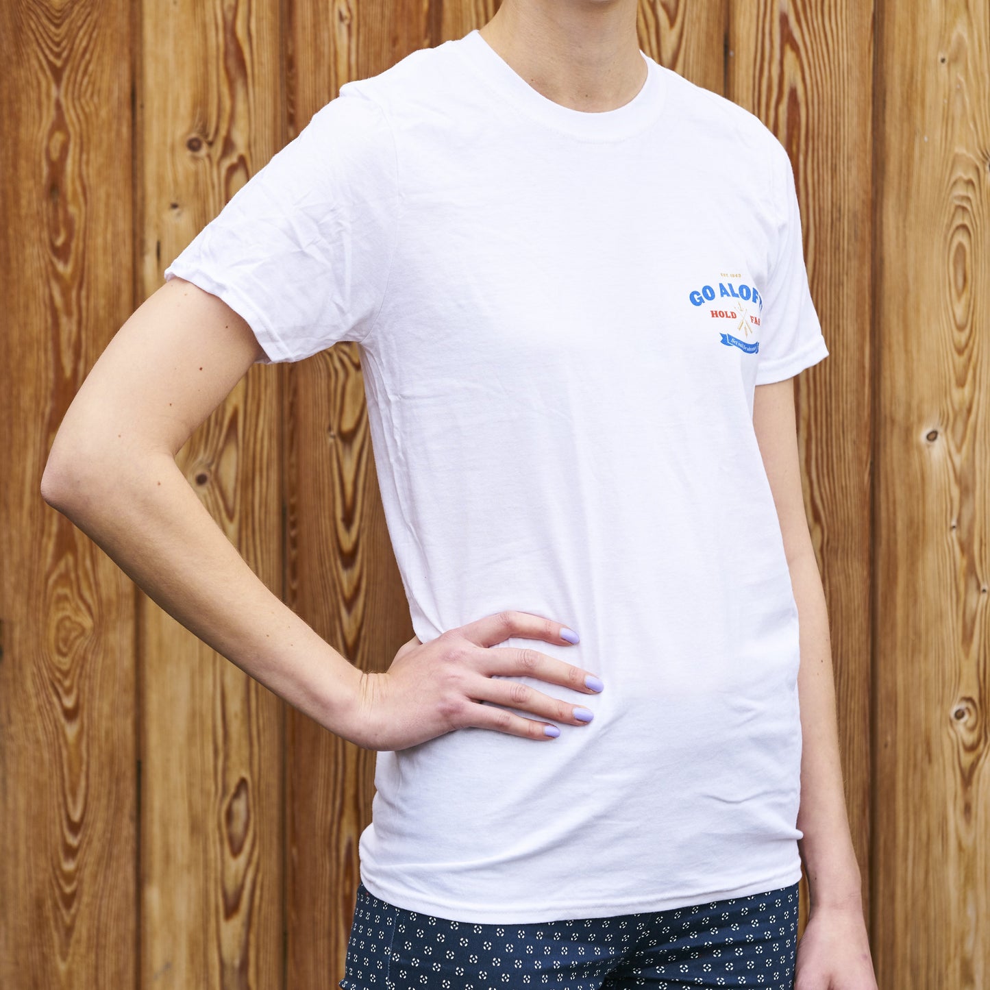 Go Aloft! White T-Shirt