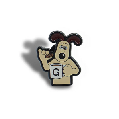 Wallace and Gromit Pin Badge (Half Moon Bay)