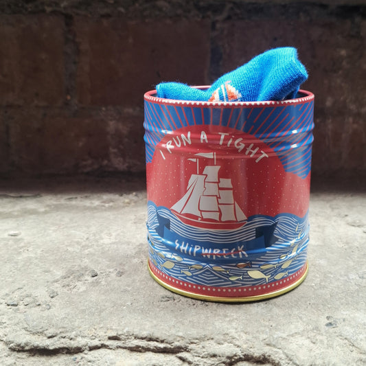 Sailing Socks with Tin
