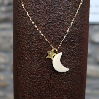 Luna Medium Moon Pendant