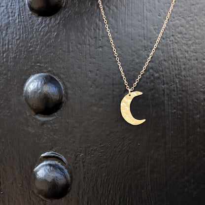 Luna Small Moon Pendant