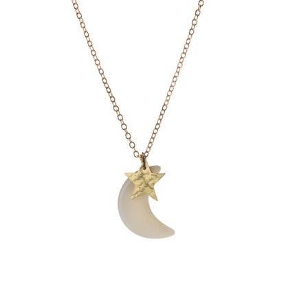 Luna Medium Moon Pendant