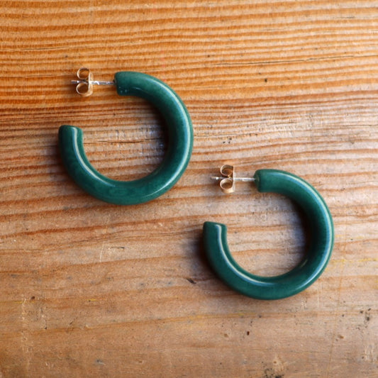 Magda Large Hoop Studs