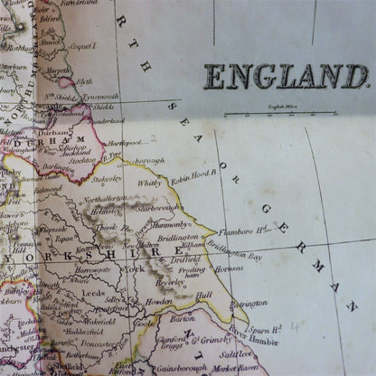 Old Map of England & Wales circa 1841