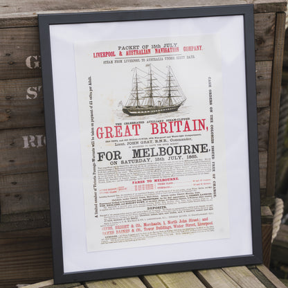 Melbourne Print Poster
