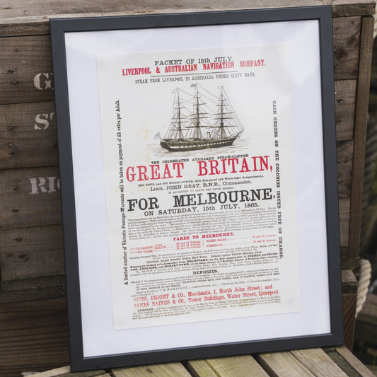 Melbourne Print Poster