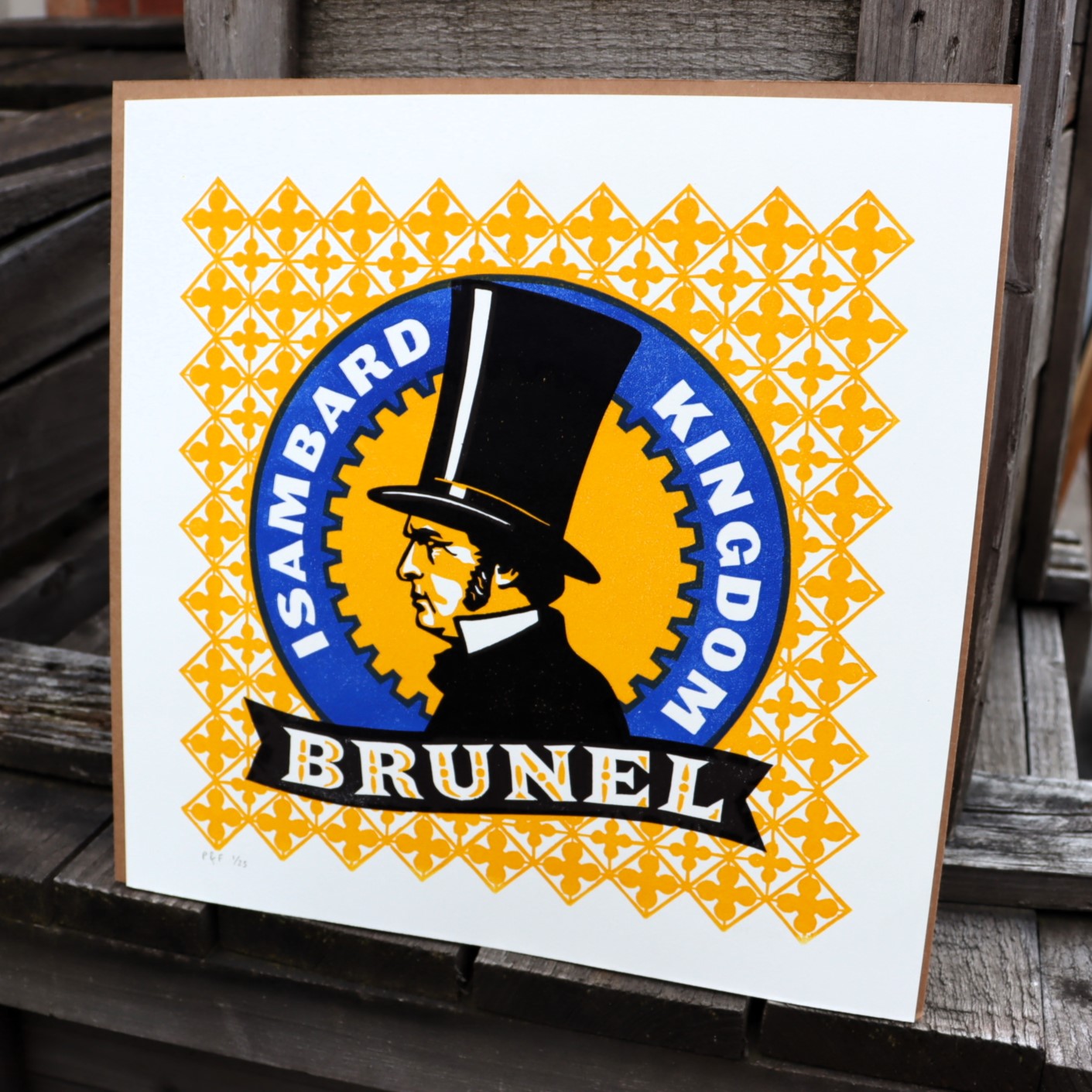 Mr Brunel Print (New!)