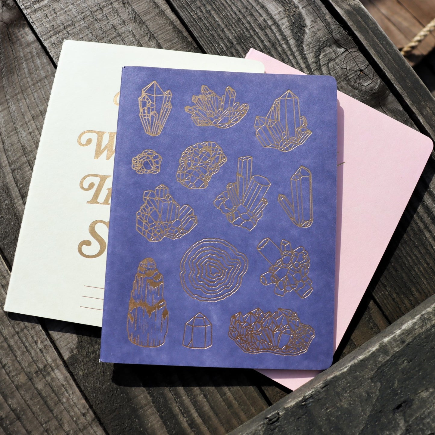 Mystic Stitched Notebooks (Set of 3)