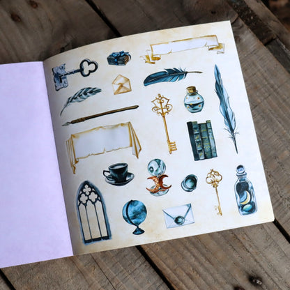 Mystical Ephemera! An Enchanting Vintage Sticker Book