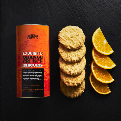 Exquisite Orange Crunch Biscuits