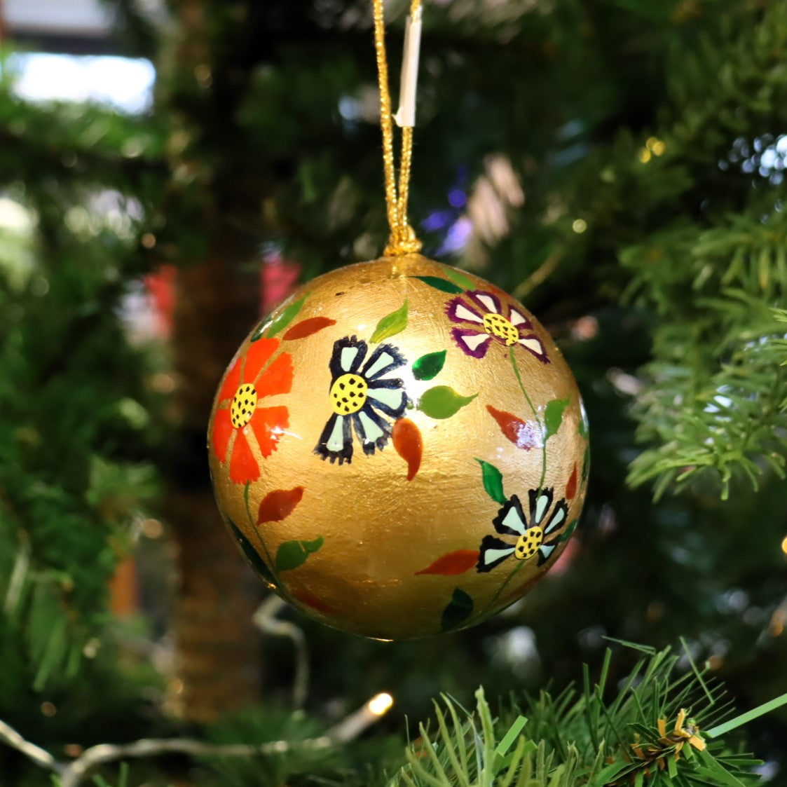 Papier Mache Bauble