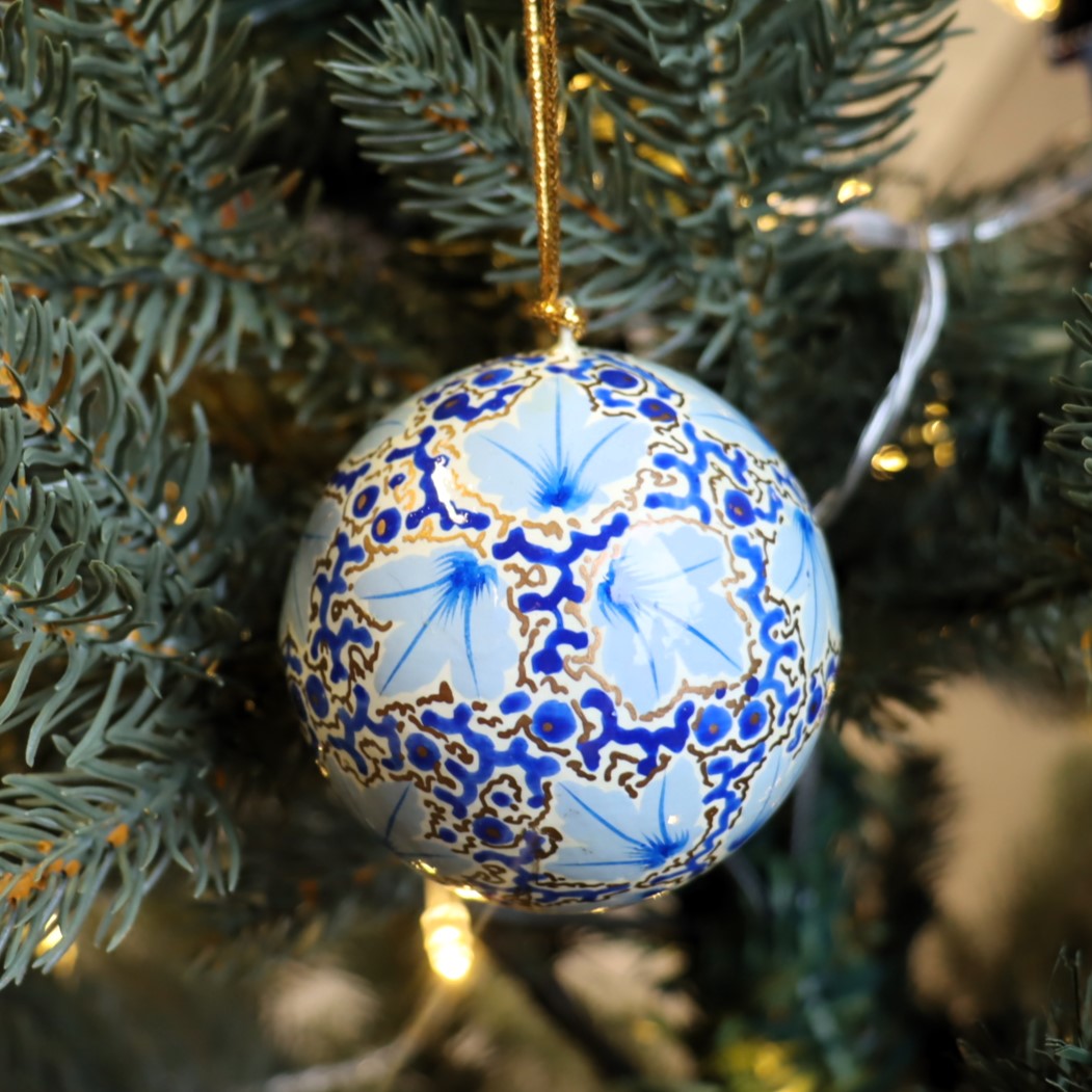 Papier Mache Bauble