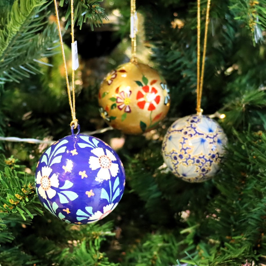 Papier Mache Bauble