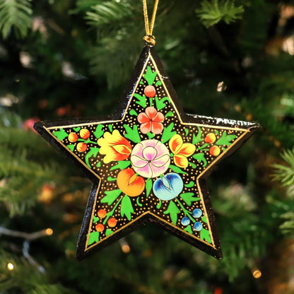 Papier Mache Star Decoration