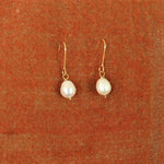 Pearl Drop Large Earrings