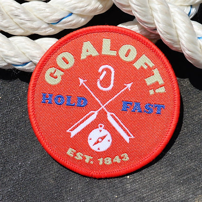 Go Aloft! Iron on Badge