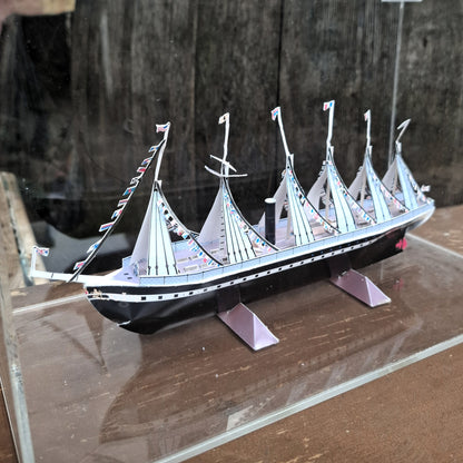 SSGB Easy Cut and Play Paper Model
