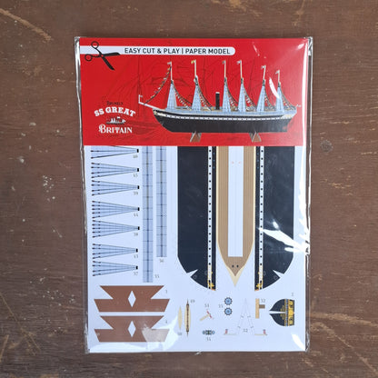 SSGB Easy Cut and Play Paper Model