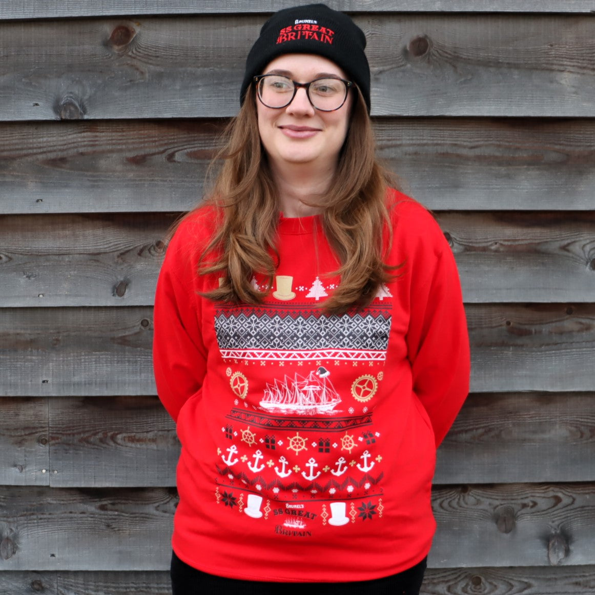 SS Great Britain Christmas Jumper