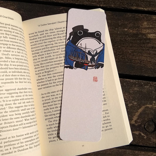 SS Great Britain Sailor Ezen Frog Bookmark