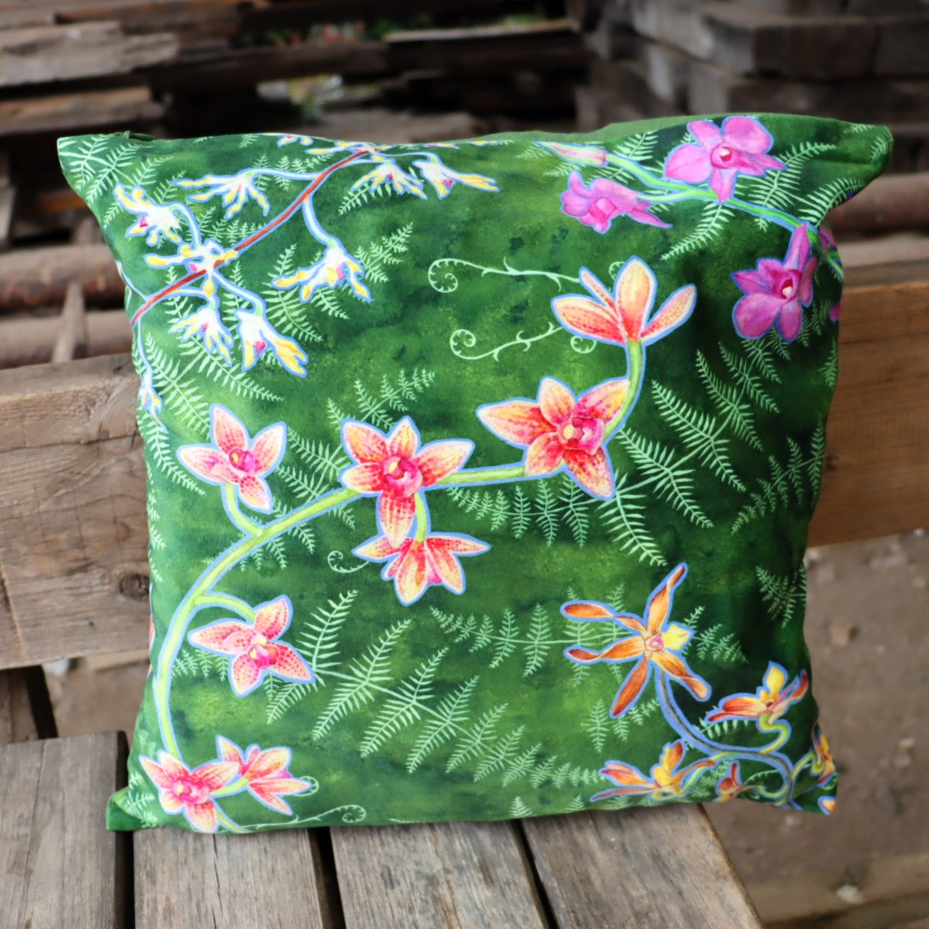 Sarah Carpenter Botany Cushion Cover