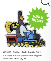 Wallace and Gromit Sew on Patch