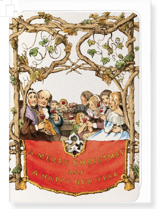 First Christmas Card (1843) Greetings Card