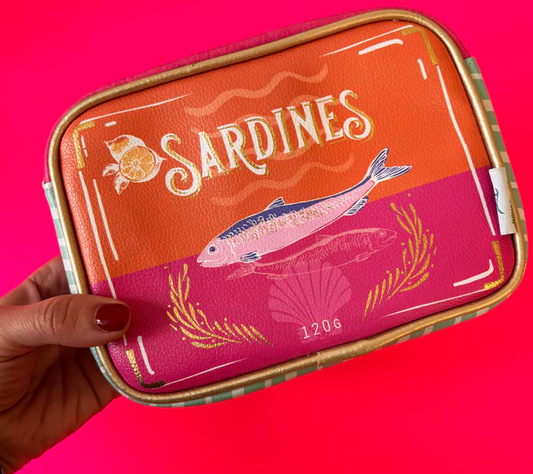 Sardines Makeup Bag