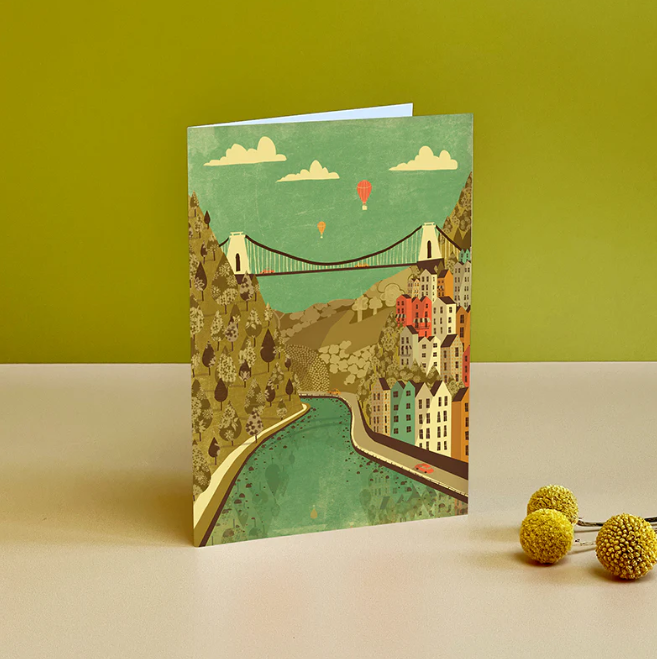Emy Lou Holmes Bristol Card