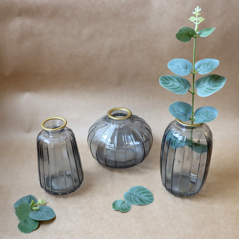 Set of 3 Bud Vases