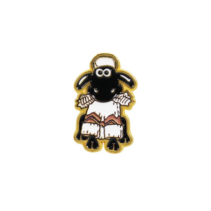 Wallace and Gromit Pin Badge (Half Moon Bay)