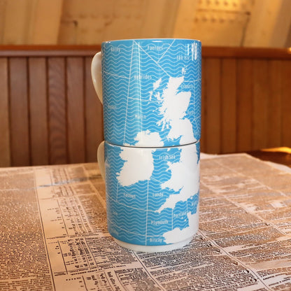 Shipping Forecast Stacking Mug