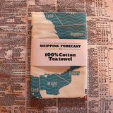 Shipping Forecast Tea Towel