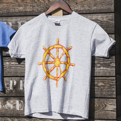 Ships Wheel Kids T-Shirt
