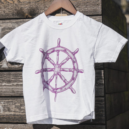 Ships Wheel Kids T-Shirt