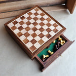 Small Sheesham Wooden Chess Set
