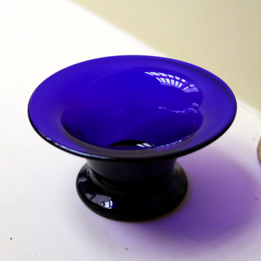Tea Light Holder Bristol Blue Glass